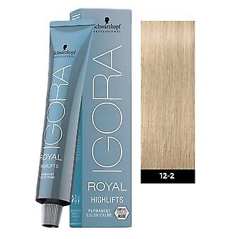 TINTE IGORA ROYAL HIGHLIFT 12-2 SUPERACLARANTE HUMO 60 GR