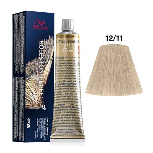 WELLA TINTE KOLESTON ME + 12/11 SUPERACLARANTE RUBIO CENIZA INTENSO