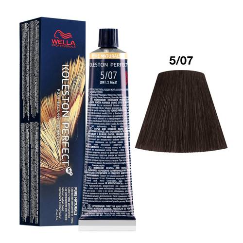 WELLA TINTE KOLESTON ME + 5/07 CASTAÑO CLARO NATURAL MARRON