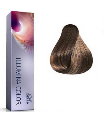 TINTE ILLUMINA COLOR 6/ RUBIO OSCURO WELLA