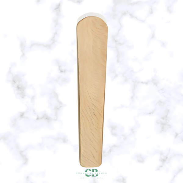 ESPATULA CERA MADERA RECTA N0 - 10 cms.