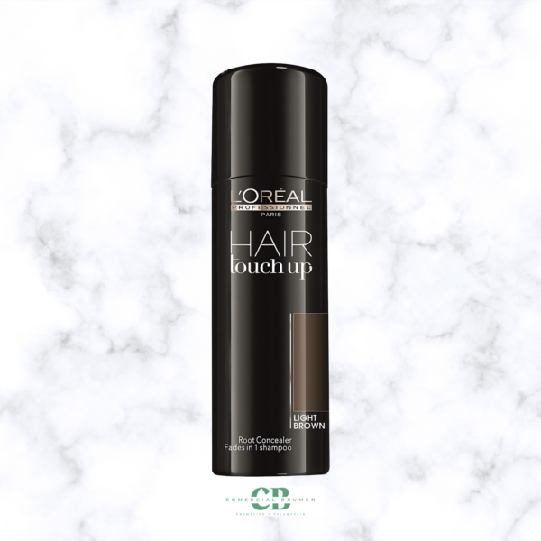 HAIR TOUCH UP LIGHT BROWN 75 ml SPRAY CUBRE CANAS L´OREAL