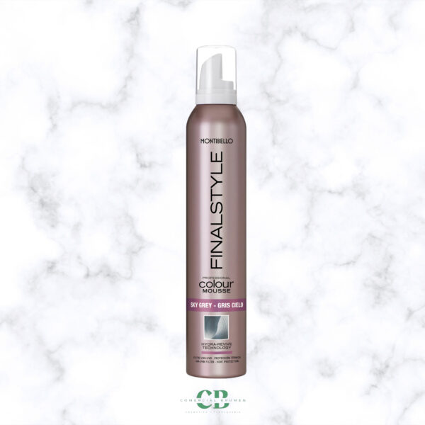 MONTIBELLO FINALSTYLE COLOUR MOUSSE GRIS CIELO 320ml