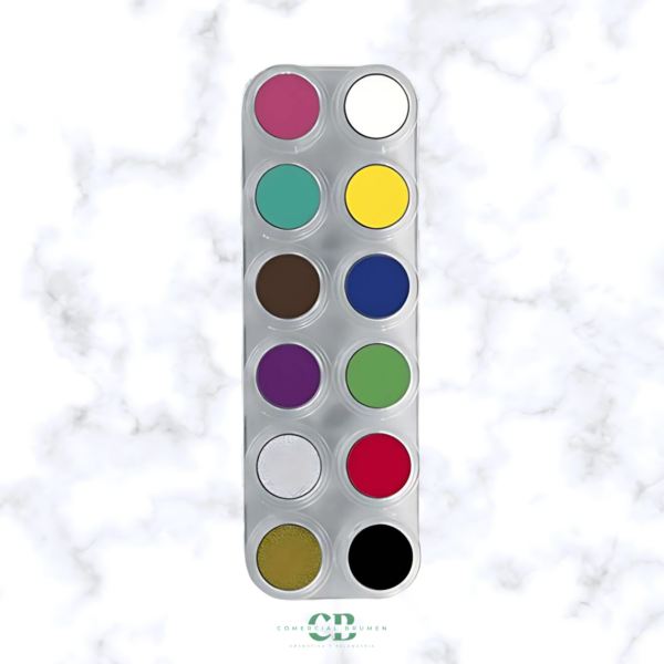 PALETA MAQUILLAJE AQUA MAKE-UP PURE A12 GRIMAS