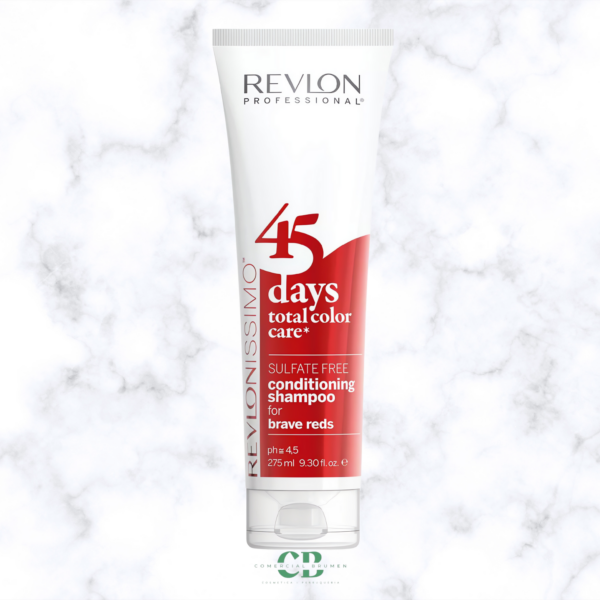 REVLON 45 DAYS SHAMPOO 275 ml BRAVE REDS