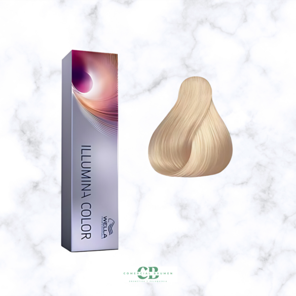 TINTE ILLUMINA COLOR 10-69 RUBIO EXTRA CLARO VIOLETA CENDRE WELLA