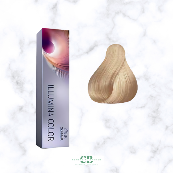 TINTE ILLUMINA COLOR 9-60 RUBIO MUY CLARO NATURAL VIOLIN WELLA