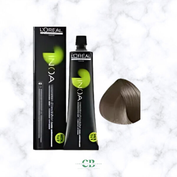 TINTE INOA L´OREAL SIN AMONIACO 60grs. 9.8 RUBIO MUY CLARO MOKA