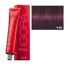 TINTE IGORA ROYAL 6-99 RUBIO OSCURO VIOLIN INTENSO  Schwarzkopf