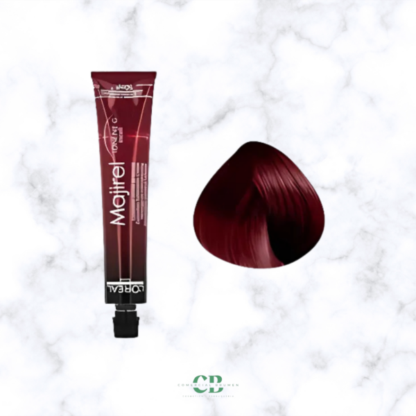 TINTE L´OREAL MAJIREL 6.55 RUBIO OSCURO CAOBA INTENSO 50GR