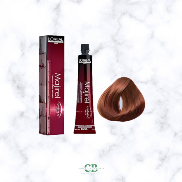 TINTE L´OREAL MAJIREL 6.45 RUBIO OSCURO COBRIZO CAOBA 50GR
