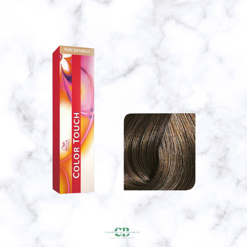 COLOR TOUCH 5-0 CASTAÑO CLARO NATURAL WELLA-baño de color sin amoníaco