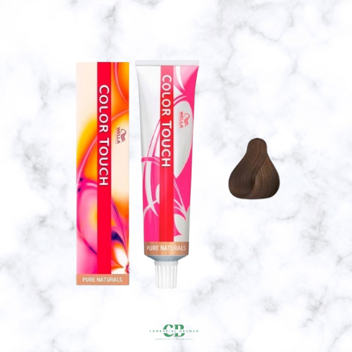COLOR TOUCH 5-03 CASTAÑO CLARO NATURAL DORADO WELLA-baño de color sin amoníaco