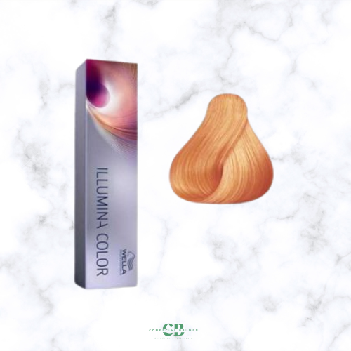 TINTE WELLA ILLUMINA COLOR 9/43 RUBIO MUY CLARO COBRE DORADO 60ML