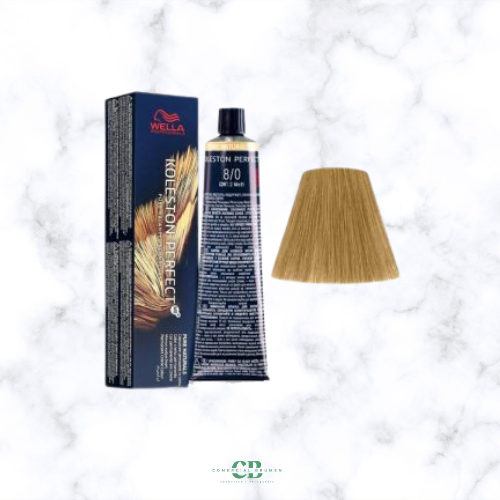 WELLA TINTE KOLESTON PERFECT ME + 8/0 RUBIO CLARO NATURAL 60 GR