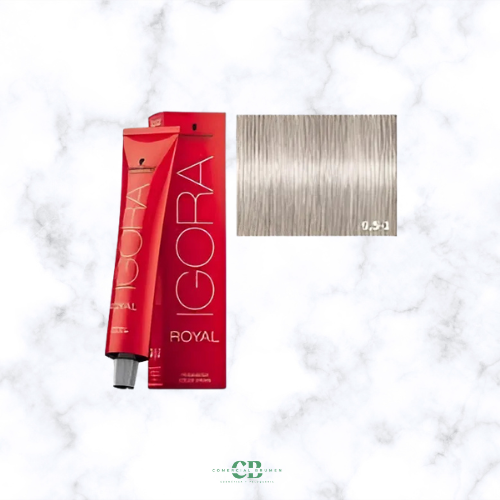 TINTE IGORA ROYAL 9,5-1 RUBIO EXTRACLARO CENIZA  Schwarzkopf