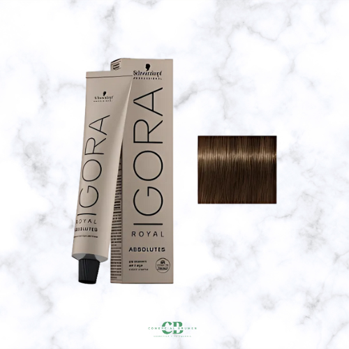 TINTE IGORA ROYAL ABSOLUT 6-60 RUBIO OSCURO MARRÓN NATURAL  Schwarzkopf