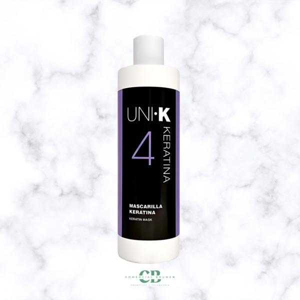 UNI-K. MASCARILLA ACONDICIONADORA NUTRITIVE 500ML PASO 4