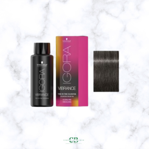 IGORA VIBRANCE COLORACIÓN SIN AMONÍACO 6-12 RUBIO OSCURO CENIZA HUMO 60 ML Schwarzkopf