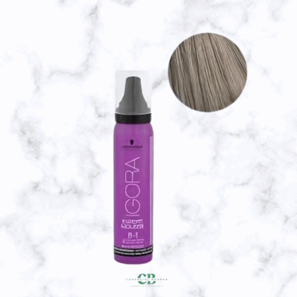 IGORA EXPERT MOUSSE 8-1 RUBIO CLARO CENIZA 100ML-Schwarzkopf