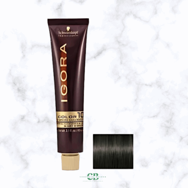 TINTE IGORA COLOR 10 MINUTOS 5-12 60GR-castaño claro ceniza humo  Schwarzkopf