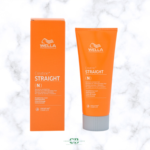 WELLA CREATINE +STRAIGHT N CABELLOS NORMALES 200ML-crema alisadora