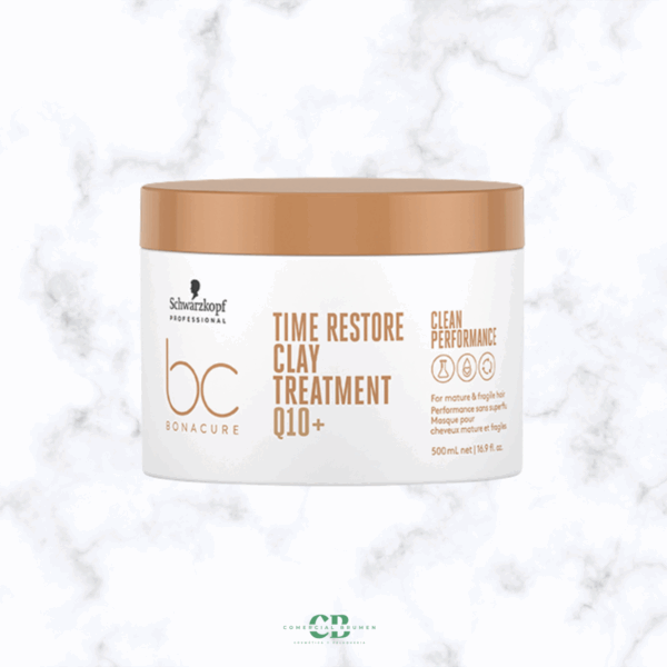 BONACURE TIME RESTORE CLAY MASCARILLA ANTI-EDAD 500ML-Schwarzkopf