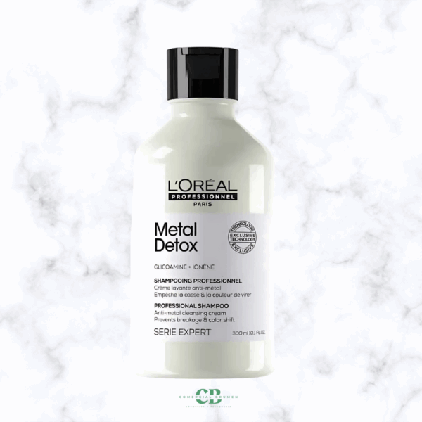 EXPERT L´OREAL METAL DETOX CREMA LIMPIADORA CHAMPÚ ANTI-METAL 300ml