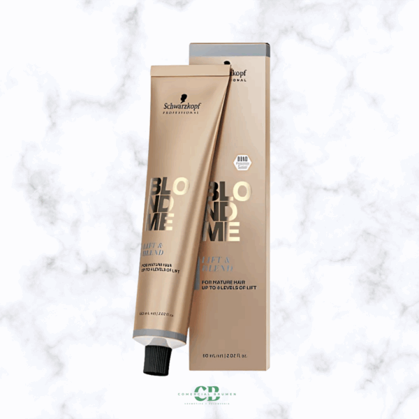 BLONDME ACLARACIÓN DE RUBIOS Y TONALIZADOR LB-BISCUIT 60ml-Schwarzkopf tono galleta