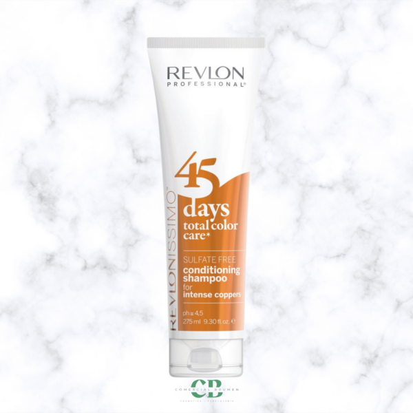 REVLON 45 DAYS SHAMPOO 275 ml INTENS COPPERS