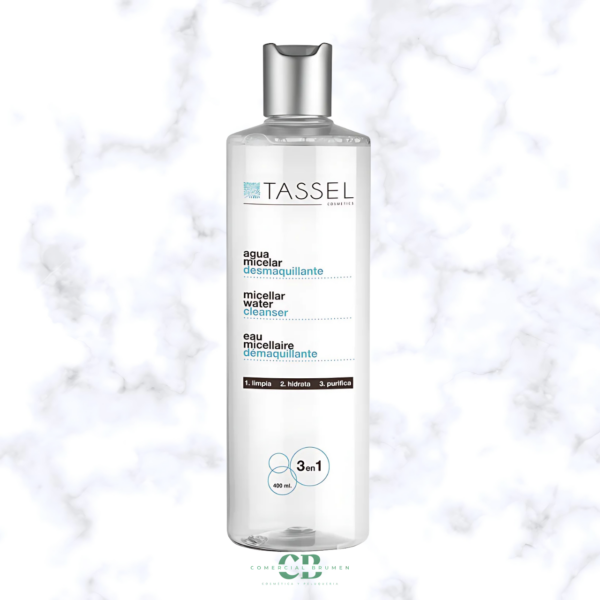 AGUA MICELAR TASSEL DESMAQUILLANTE 400ml