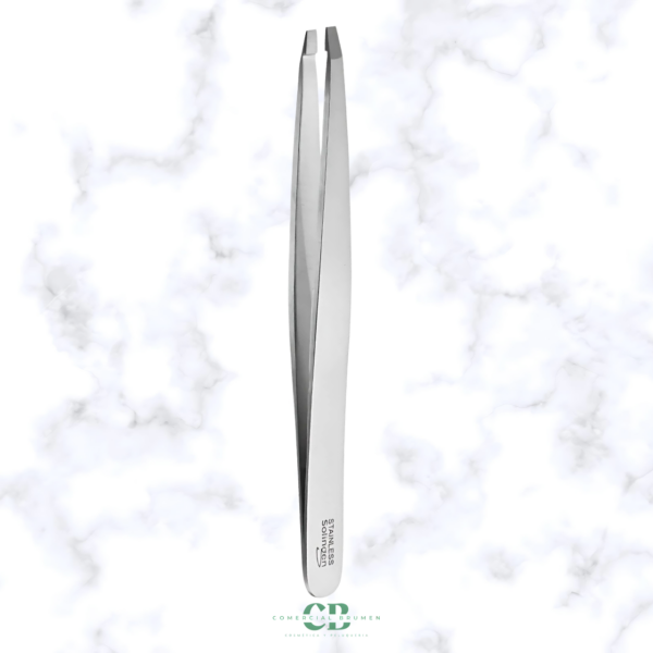 PINZA DEPILAR INOXIDABLE OBLICUA SOLINGEN 9,5CM