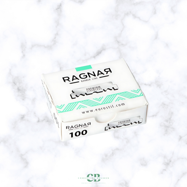 RAGNAR MEDIAS HOJAS CUCHILLA CAJITA 100 HOJAS