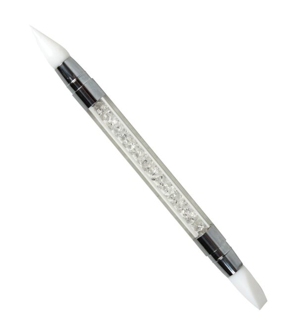 PEGGY SAGE PINCEL STRASS NAIL ART DE SILICONA DOBLE USO