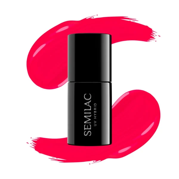 SEMILAC ESMALTE SEMIPERMANENTE 7ml 568 NEON RUBY
