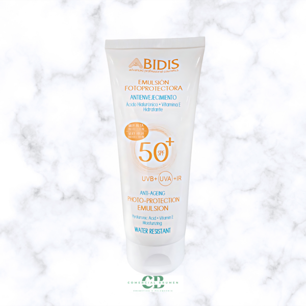 ABIDIS FOTOPROTECTOR SOLAR ANTIEDAD SPF50 75ML