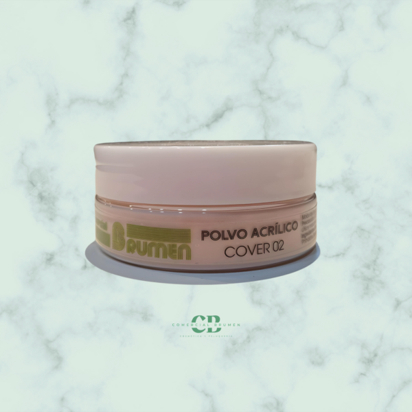 BRUMEN NAILS POLVO ACRÍLICO COVER PEACH 80 GR