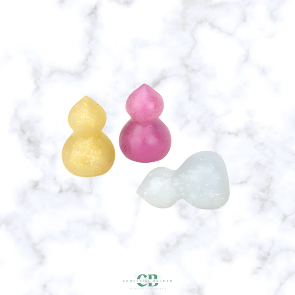 ESPONJA MAQUILLAJE SILICONA " COLECCIÓN GLOWY"  BETER