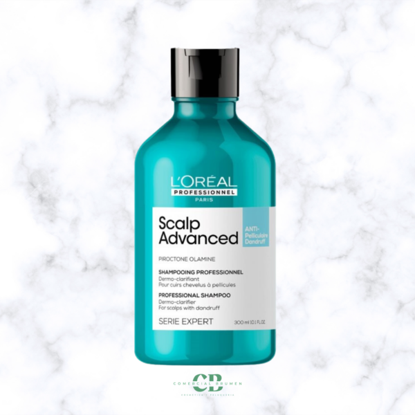 EXPERT L´OREAL SCALP ADVANCED ANTICASPA CHAMPÚ 300ML