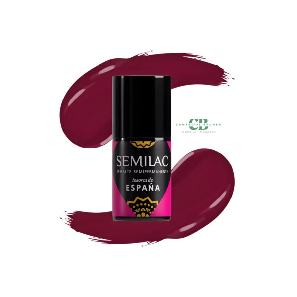 SEMILAC ESMALTE SEMIPERMANENTE 7ml 478 VINO TINTO