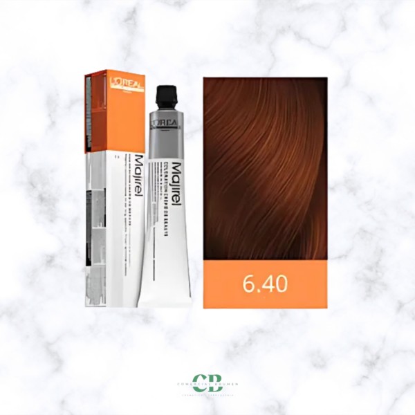 TINTE L´OREAL MAJIREL 6.40 RUBIO OSCURO COBRIZO 50GR