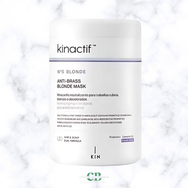 KINACTIF Nº5 BLONDE ANTI-BRASS MASCARILLA RUBIOS 900ML